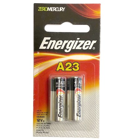 Energizer 23A Alkaline Battery, 2 PK A23BP/2
